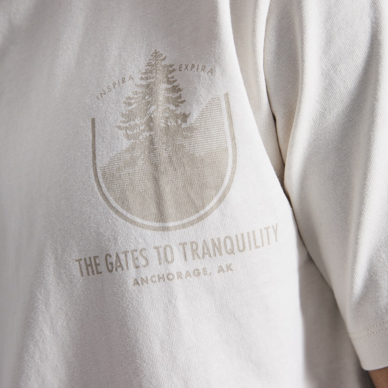 Tee "Haparanda" Chalk White
